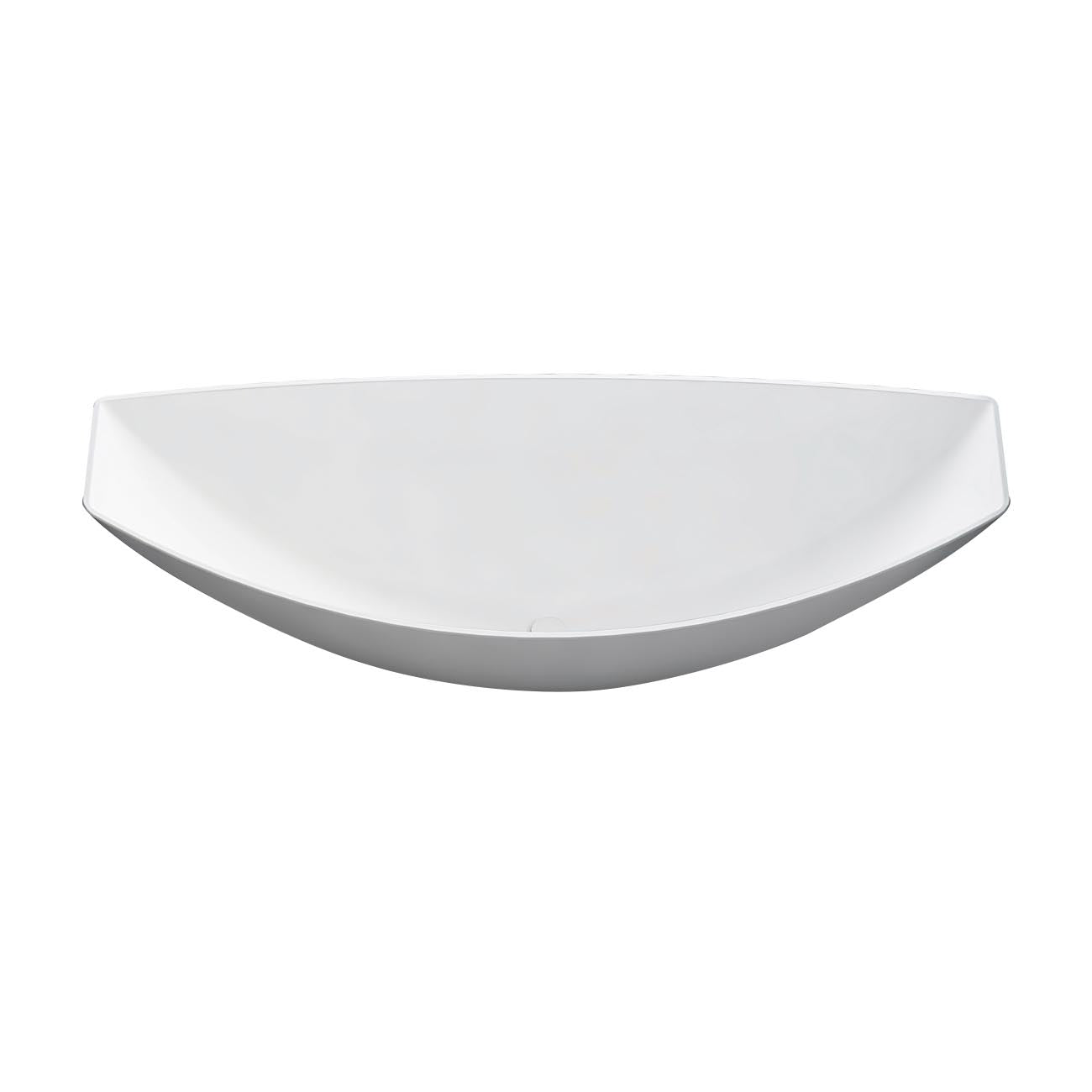 MAIDSTONE Fabian 79 Inch Acrylic Floating Hammock Tub