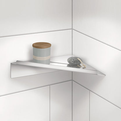 SIDELINE - Corner Shower Shelf, Self-adhesive