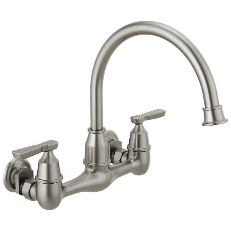 Delta Corin Two Handle Wall Mounted Kitchen Faucet
