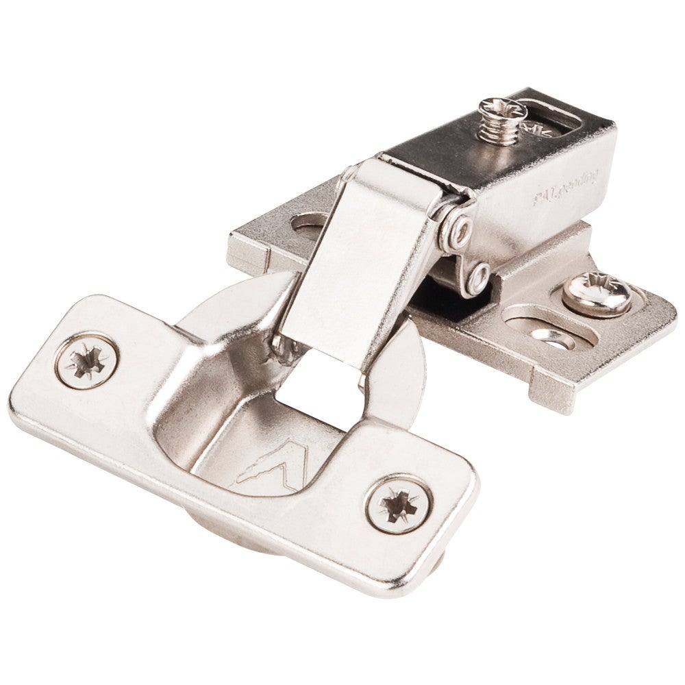 Hardware Resources HR MAX 125° 1/2" Overlay Cam Adjustable Self-Close Face Frame Hinge with Dowels