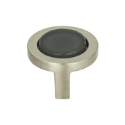 Atlas Homewares Spa Black Round Knob