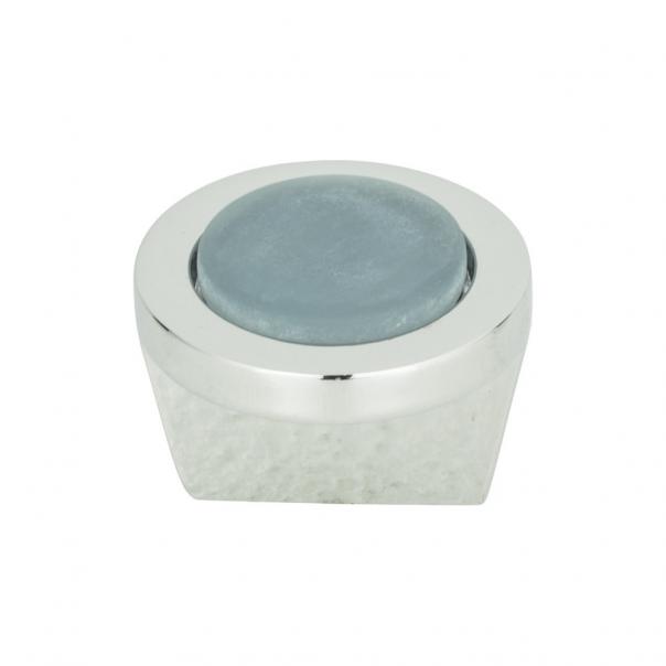 Atlas Homewares Spa Blue Round Knob