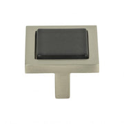 Atlas Homewares Spa Black Square Knob