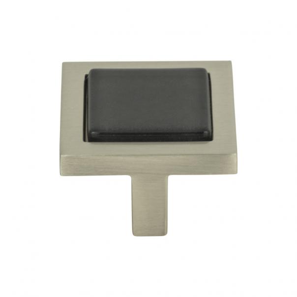 Atlas Homewares Spa Black Square Knob
