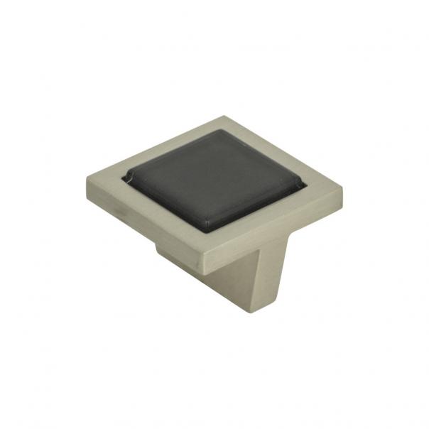 Atlas Homewares Spa Black Square Knob