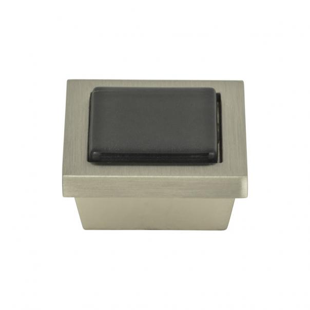 Atlas Homewares Spa Black Square Knob