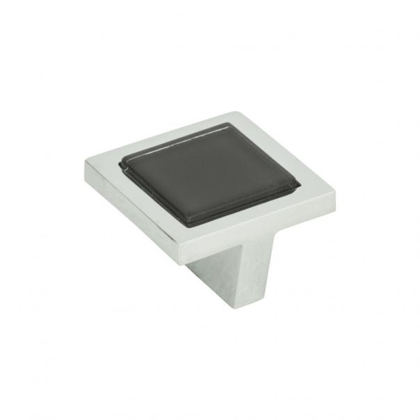 Atlas Homewares Spa Black Square Knob