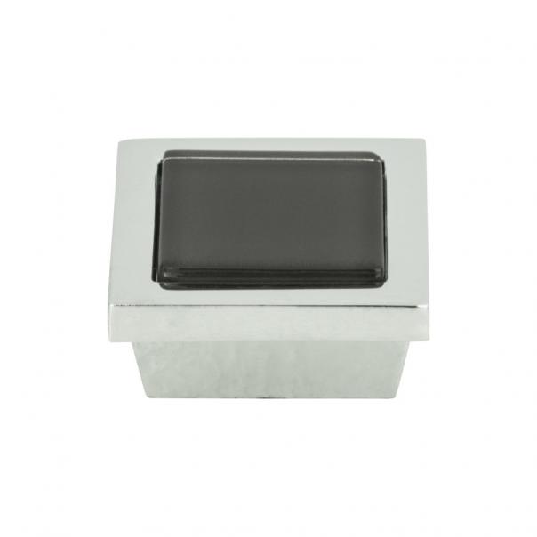 Atlas Homewares Spa Black Square Knob