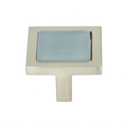 Atlas Homewares Spa Blue Square Knob