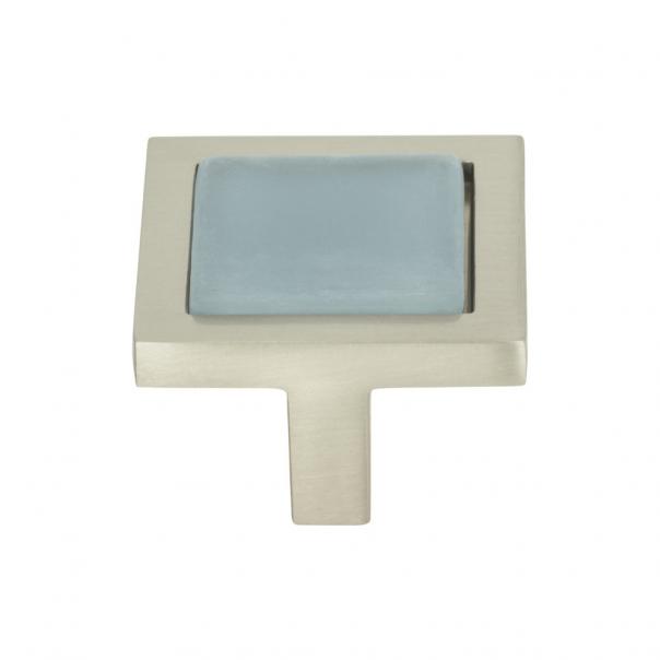 Atlas Homewares Spa Blue Square Knob