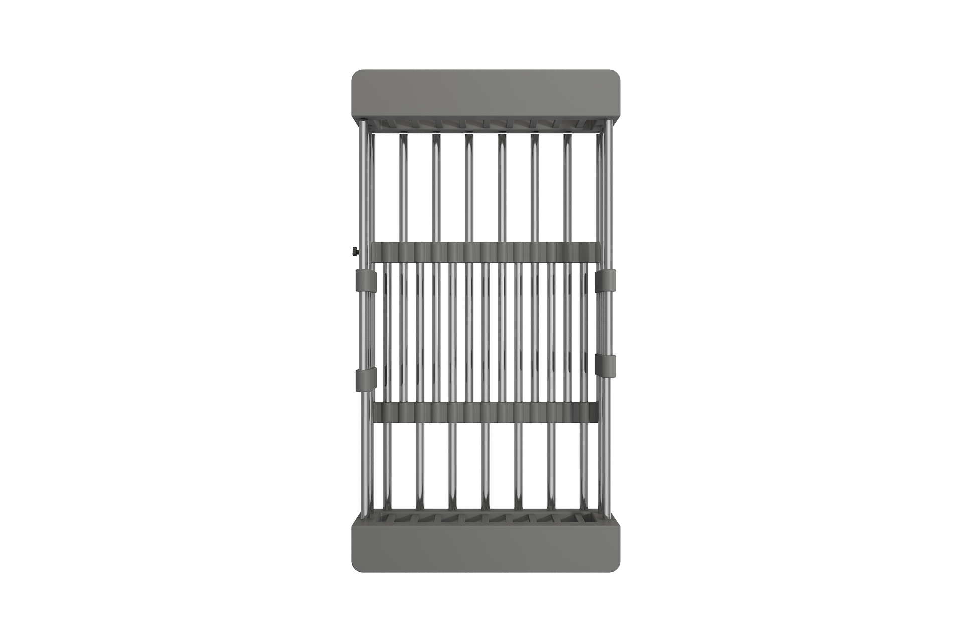 Expandable Colander, Stainless Steel w/ Gray Handles 2310 0006
