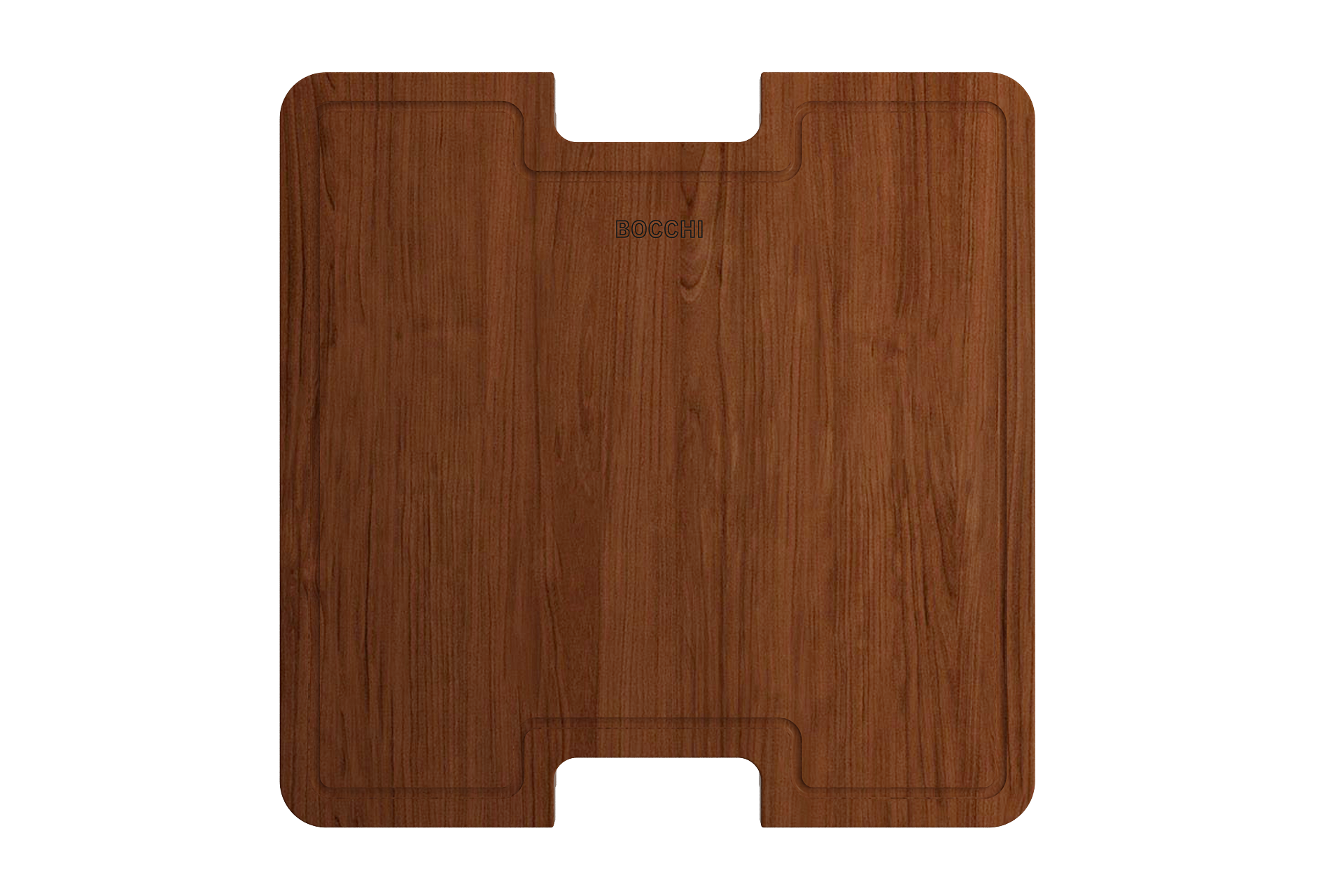 Wooden Cutting Board For Sotto 1359 w/ handle - Sapele Mahogany Wood 2320 0003