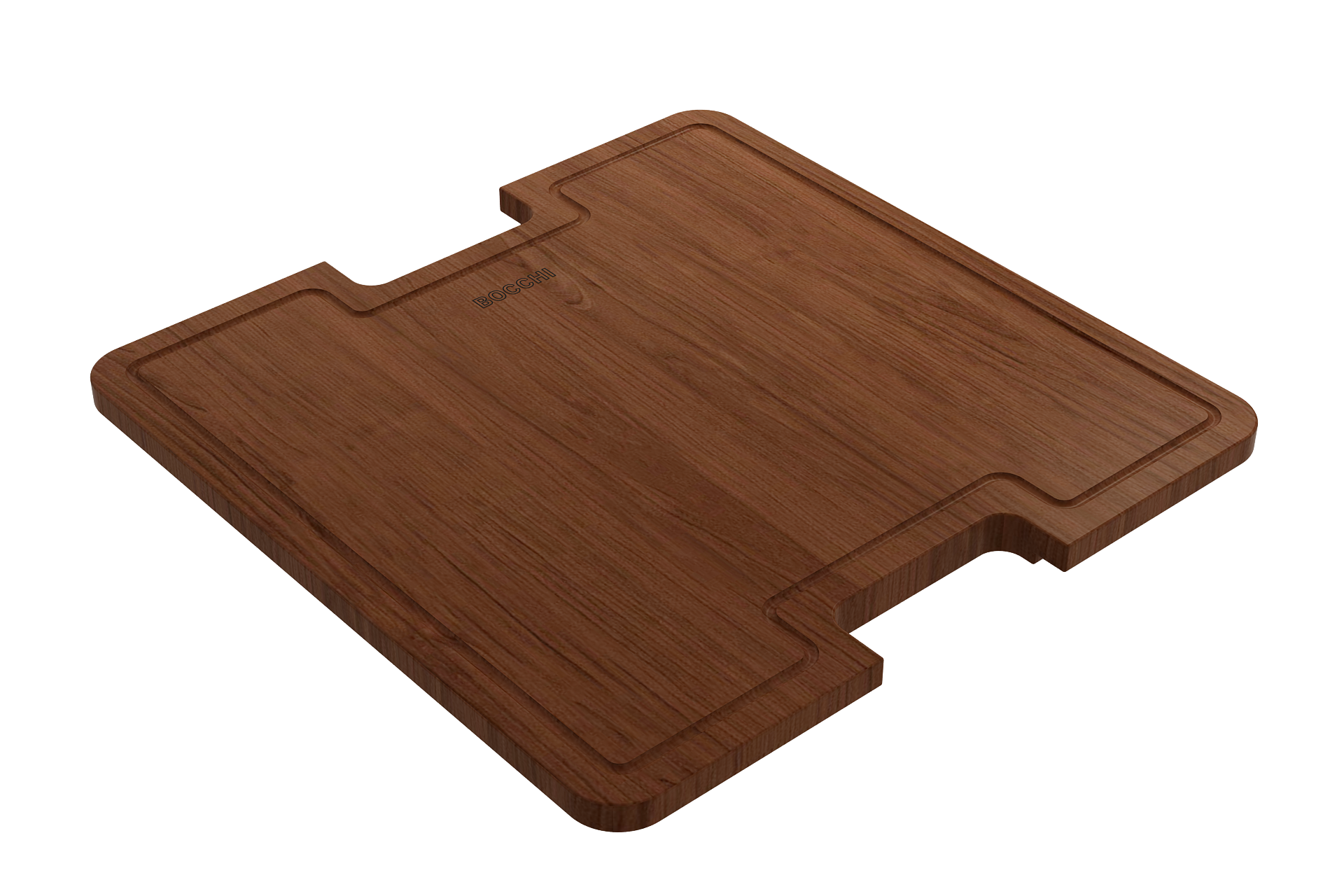 Wooden Cutting Board For Sotto 1359 w/ handle - Sapele Mahogany Wood 2320 0003