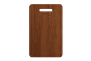 Wooden Cutting Board with handle - Sapele Mahogany Wood; Compatible with 1500, 1501, 1551 and 1604 sinks 2320 0004