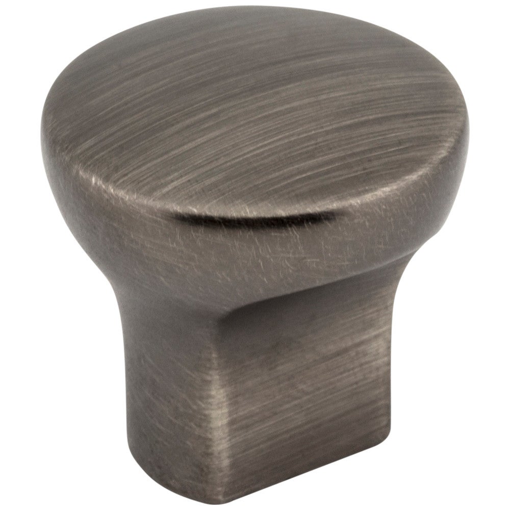Hardware Resources 1" Diameter Satin Nickel Round Brenton Cabinet Knob