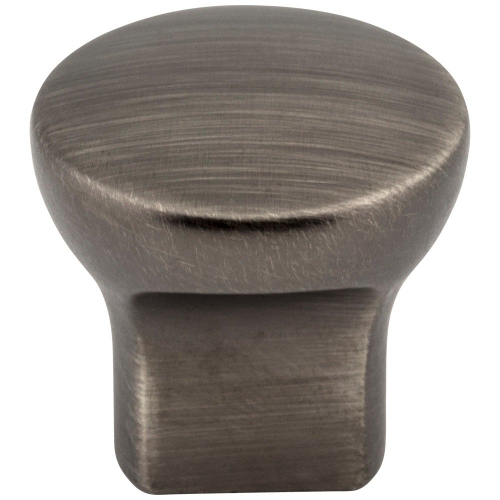 Hardware Resources 1" Diameter Satin Nickel Round Brenton Cabinet Knob