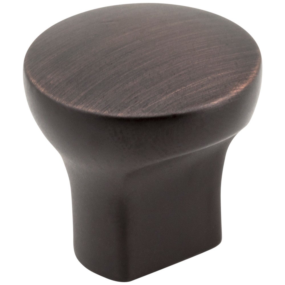 Hardware Resources 1" Diameter Satin Nickel Round Brenton Cabinet Knob