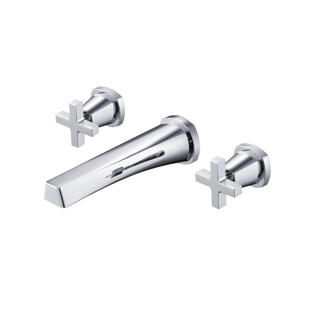 Flusso 240.1950 Two Handle Wall Mounted Bathroom Faucet
