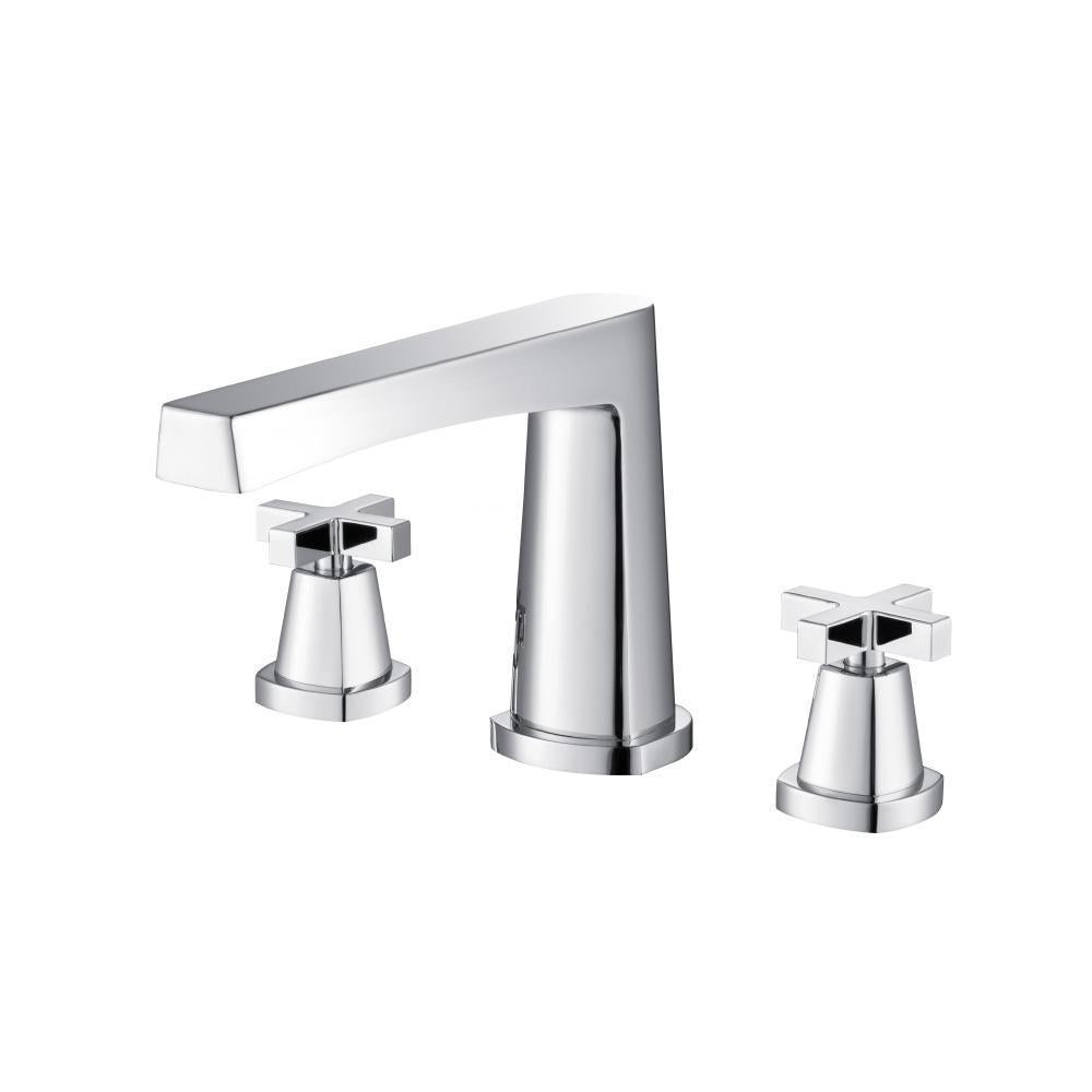 Flusso 240.2410 3 Hole Deck Mount Roman Tub Faucet