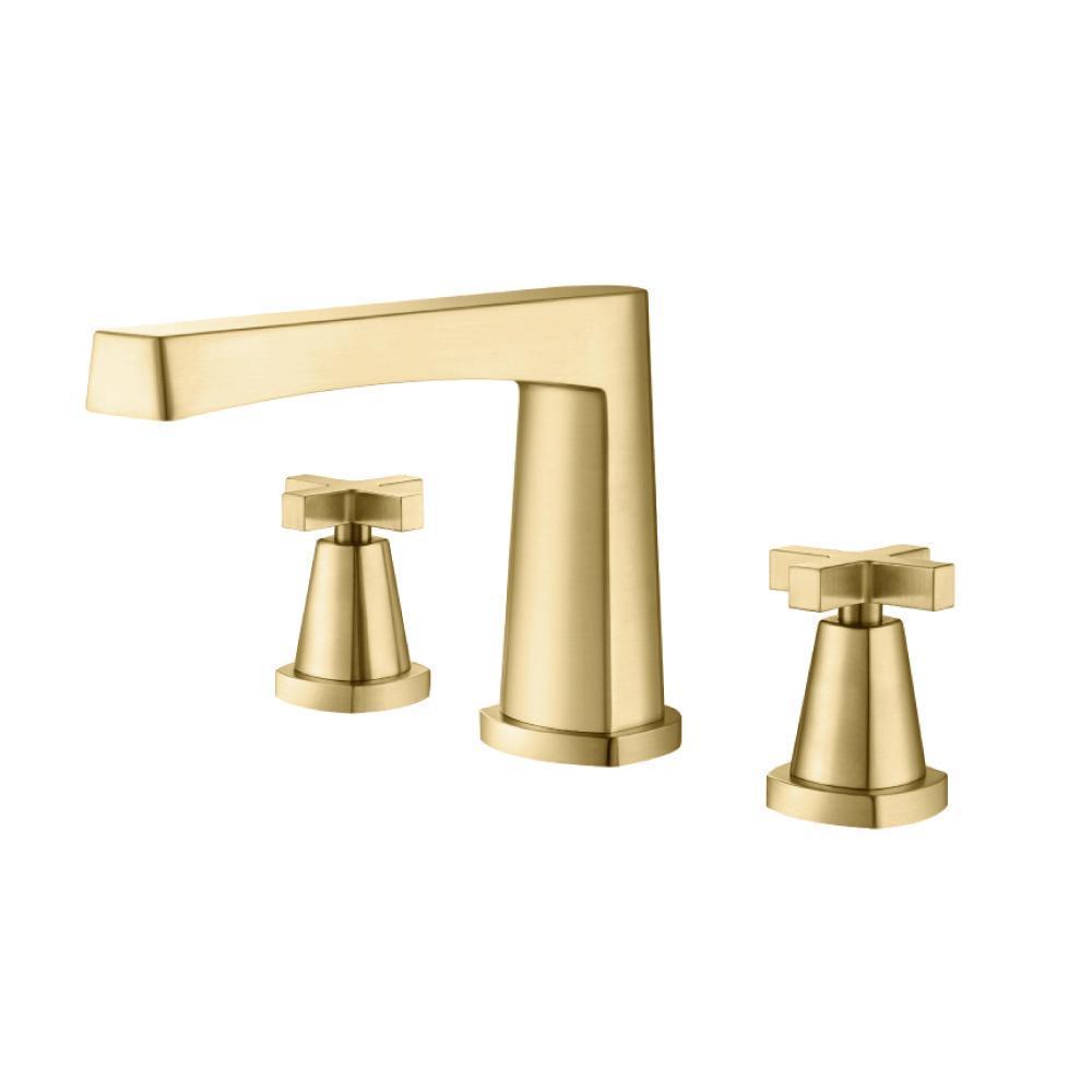 Flusso 240.2410 3 Hole Deck Mount Roman Tub Faucet