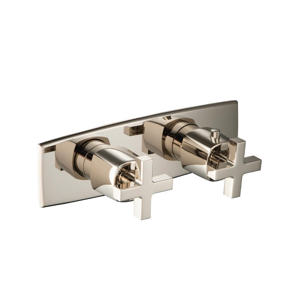 Flusso 240.2693 3/4" Horizontal Thermostatic Shower Valve % Trim - 1 Ouptut