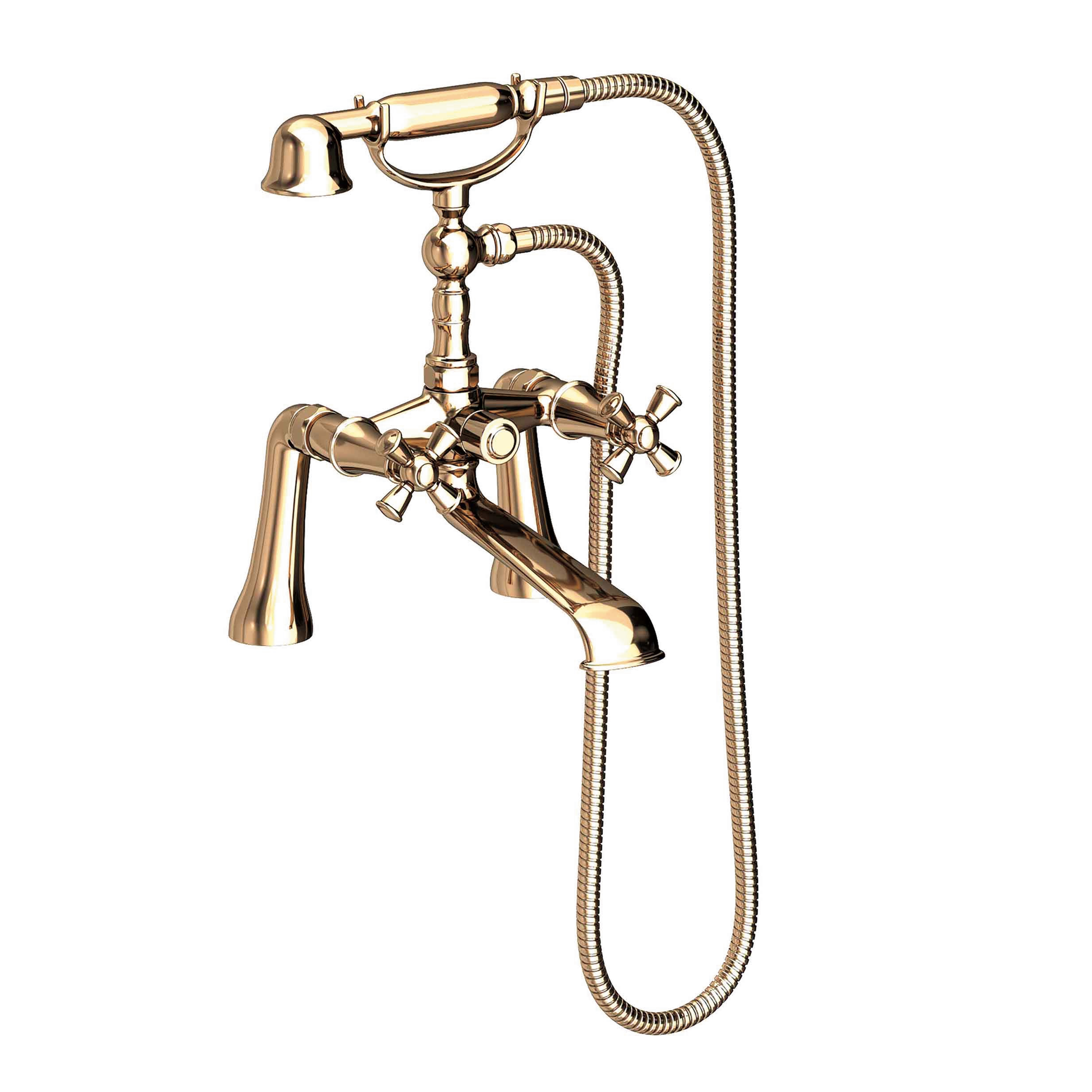 Newport Brass Aylesbury Exposed Tub & Hand Shower Set - Deck Mount