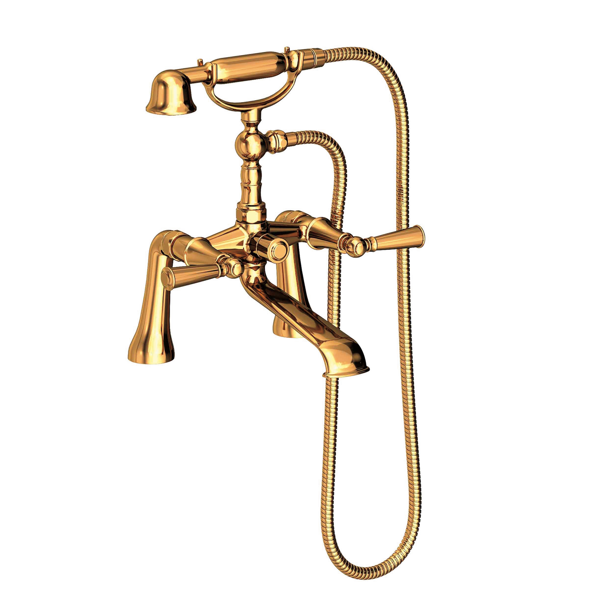 Newport Brass Aylesbury Exposed Tub & Hand Shower Set - Deck Mount