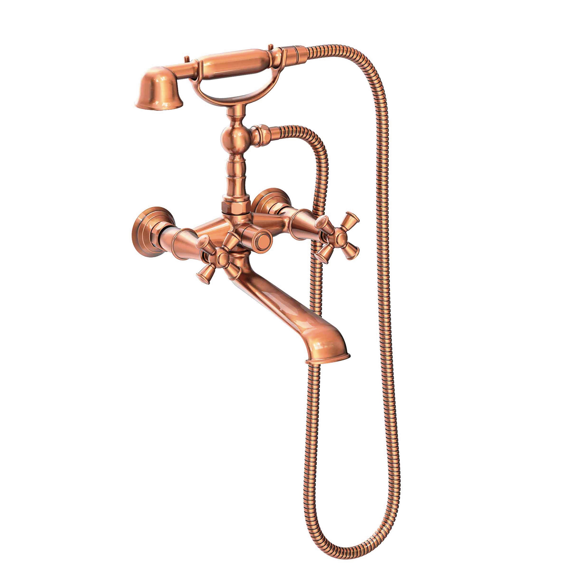 Newport Brass Aylesbury Exposed Tub & Hand Shower Set - Wall Mount