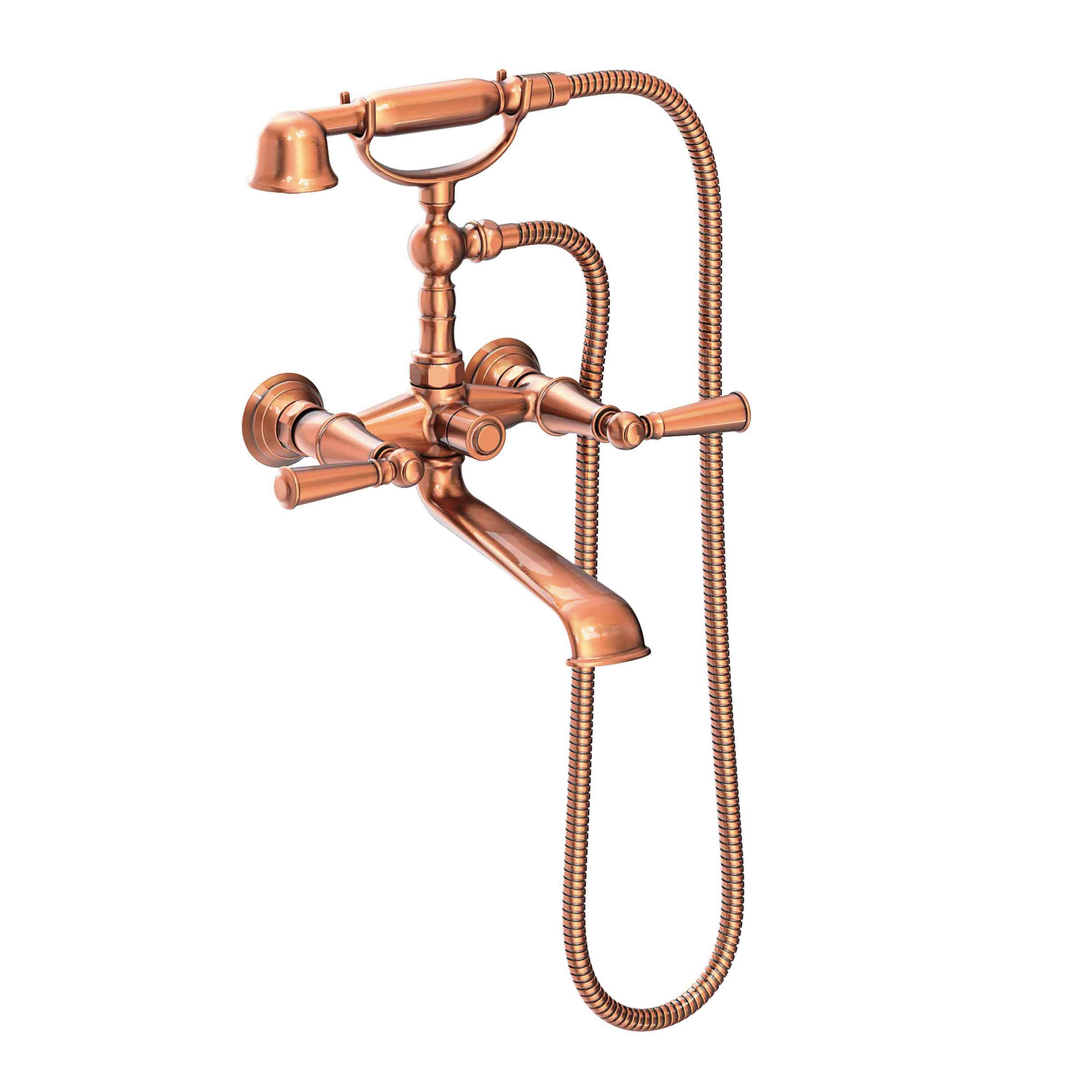Newport Brass Aylesbury Exposed Tub & Hand Shower Set - Wall Mount