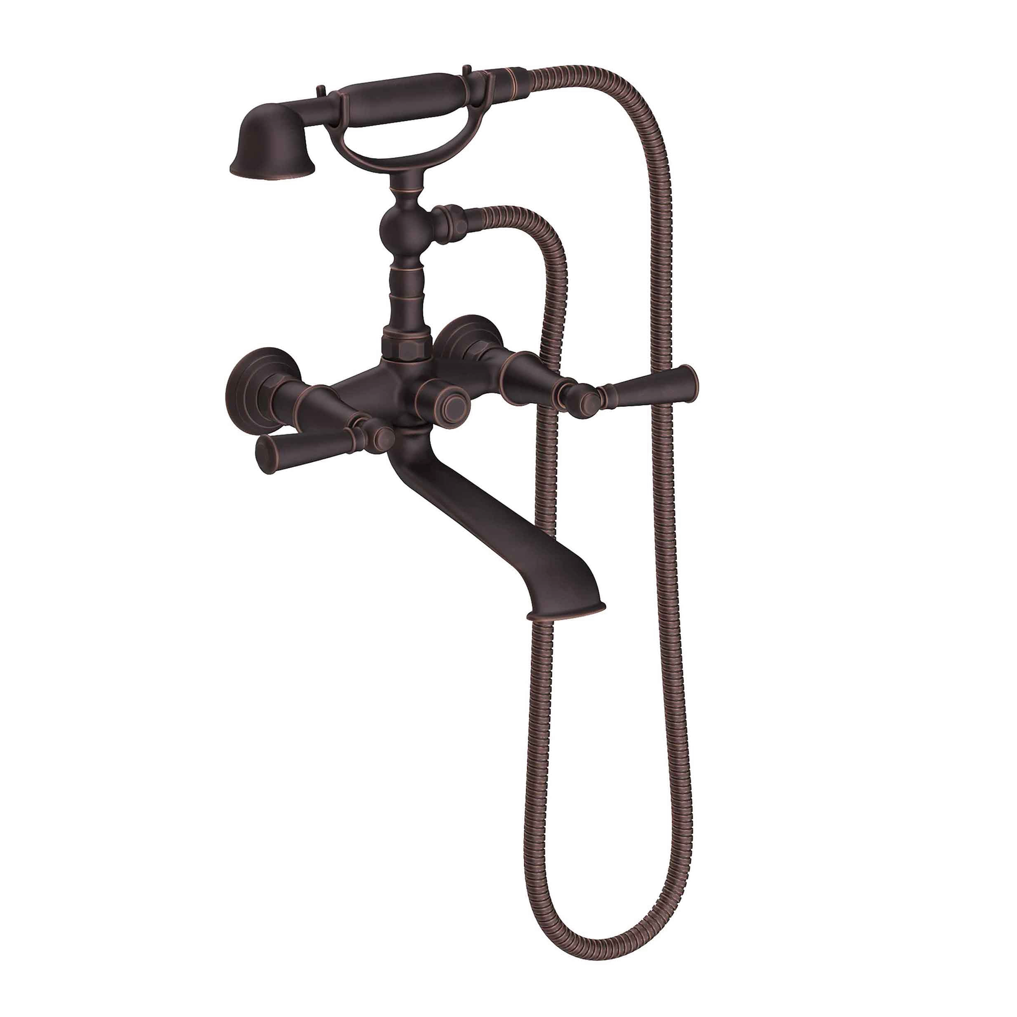 Newport Brass Aylesbury Exposed Tub & Hand Shower Set - Wall Mount