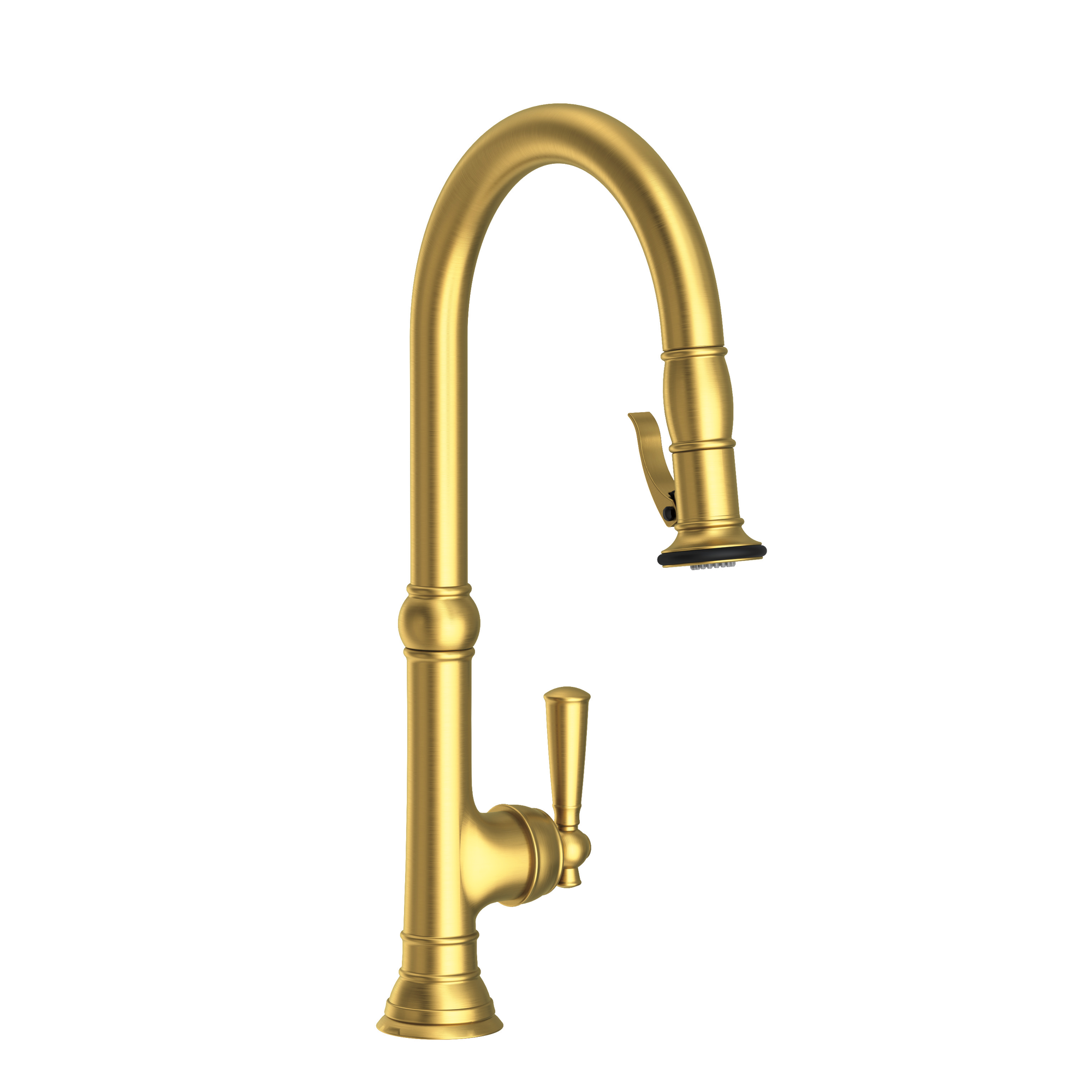 Newport Brass Jacobean Pull-Down Kitchen Faucet - Trigger Spray
