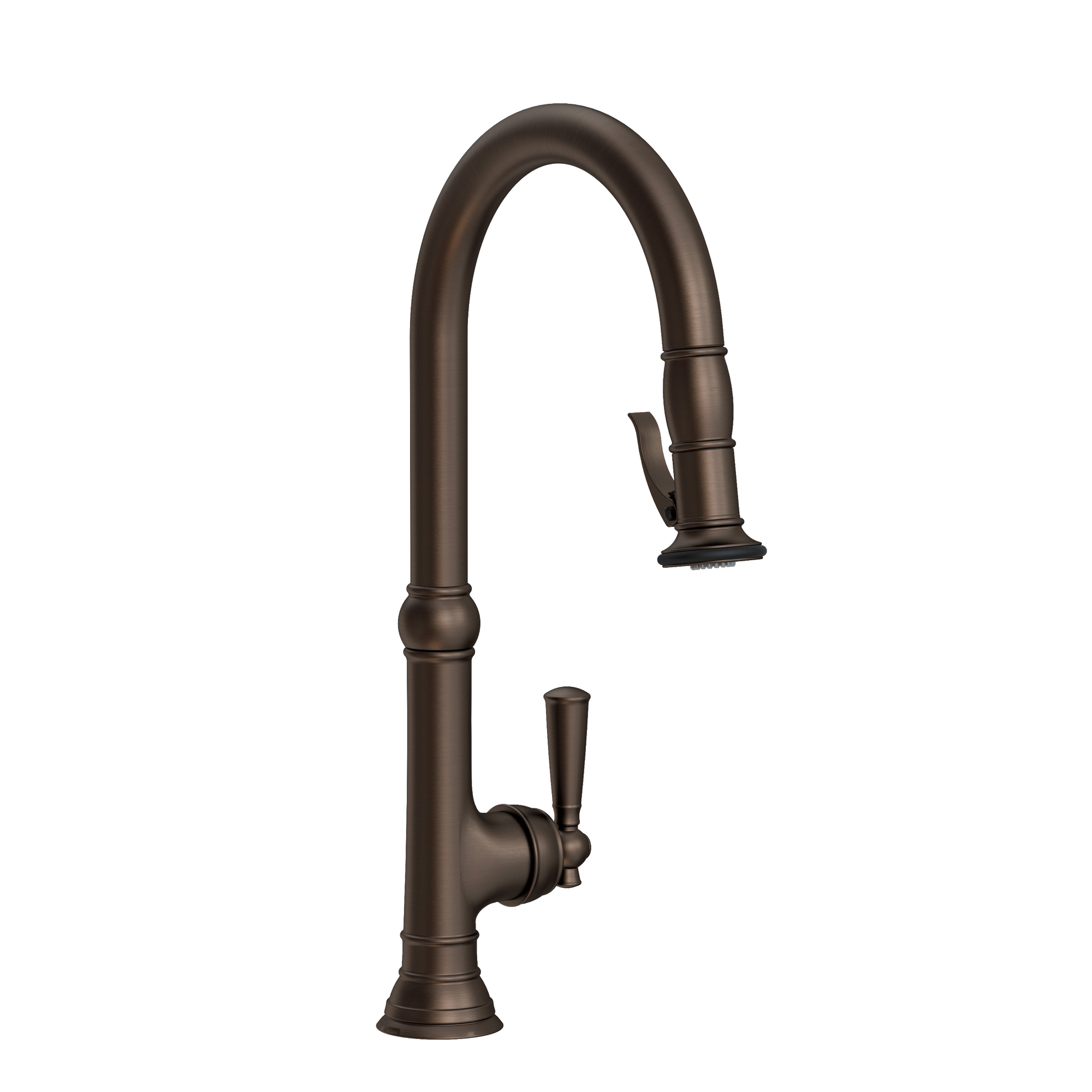 Newport Brass Jacobean Pull-Down Kitchen Faucet - Trigger Spray
