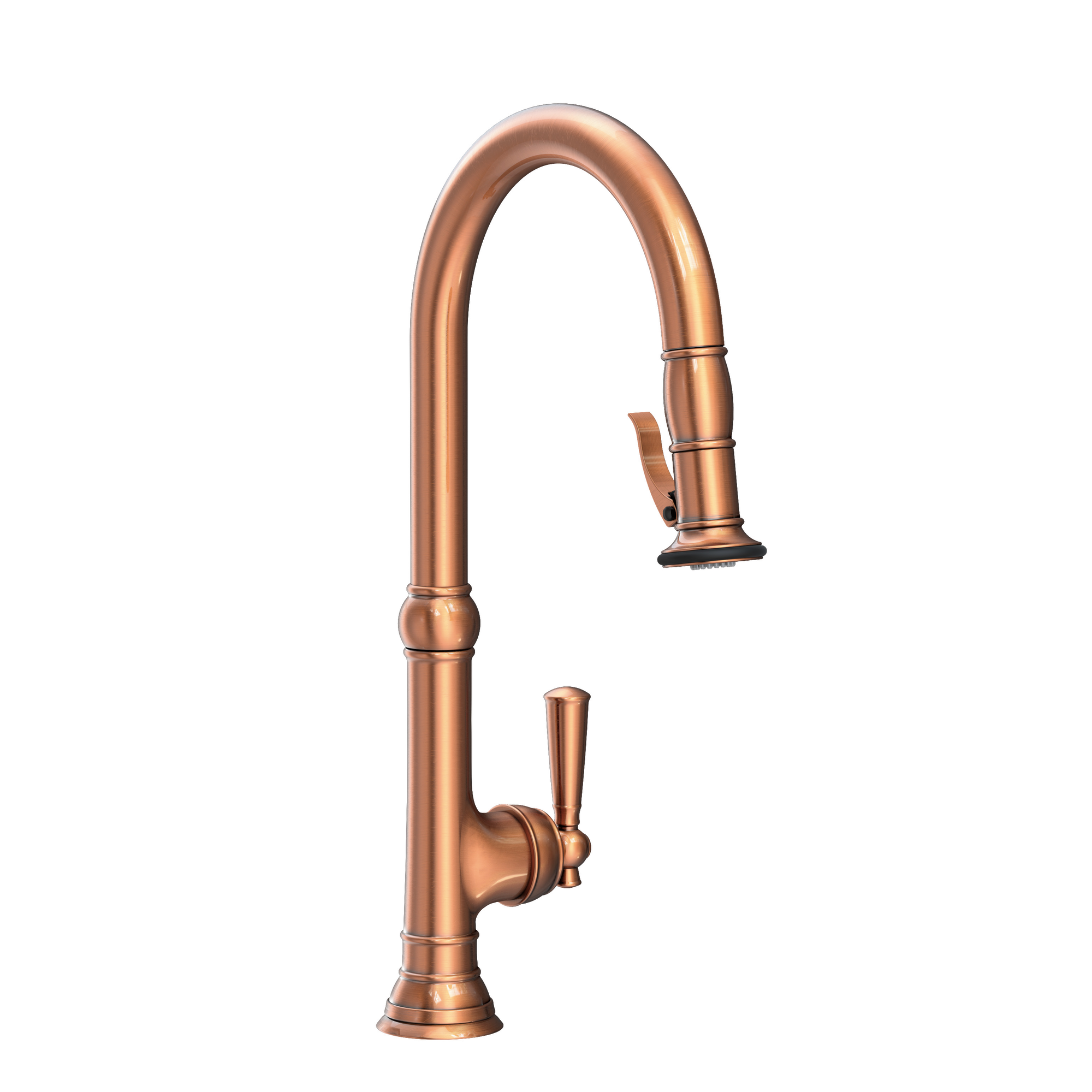 Newport Brass Jacobean Pull-Down Kitchen Faucet - Trigger Spray