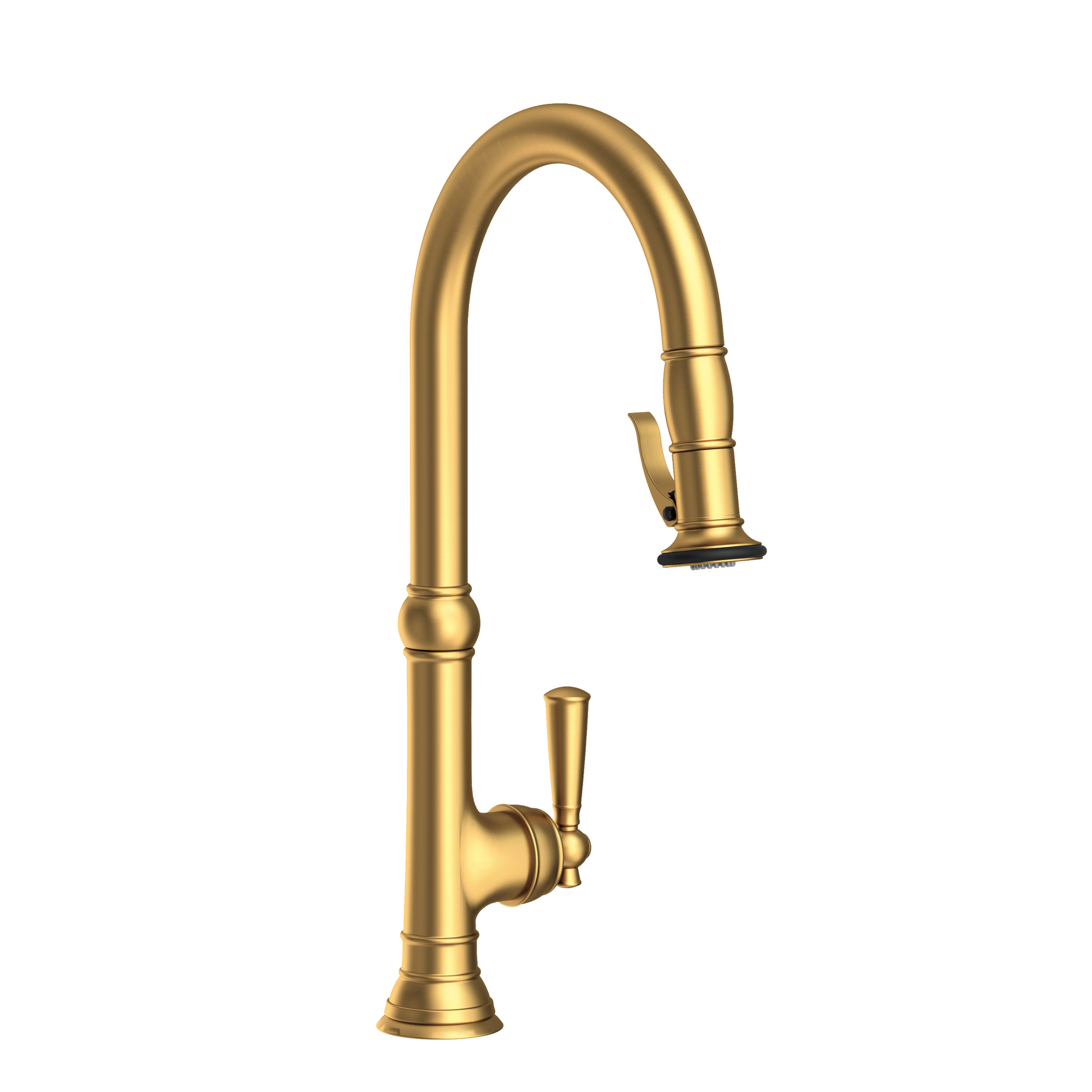 Newport Brass Jacobean Pull-Down Kitchen Faucet - Trigger Spray