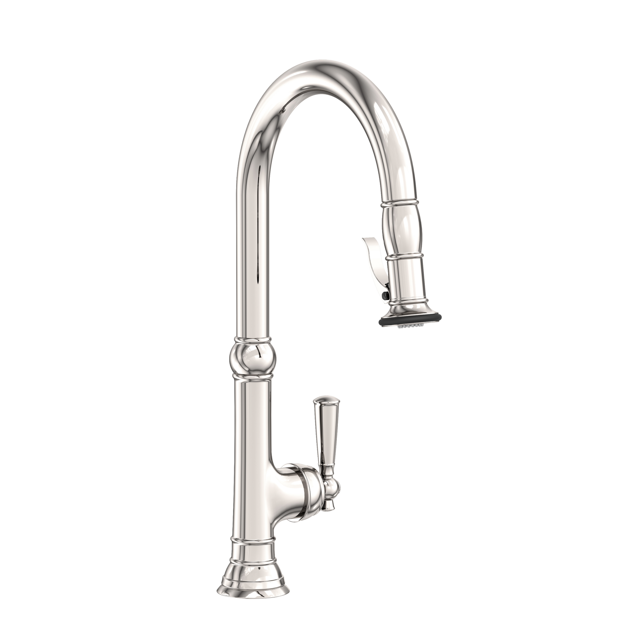 Newport Brass Jacobean Pull-Down Kitchen Faucet - Trigger Spray