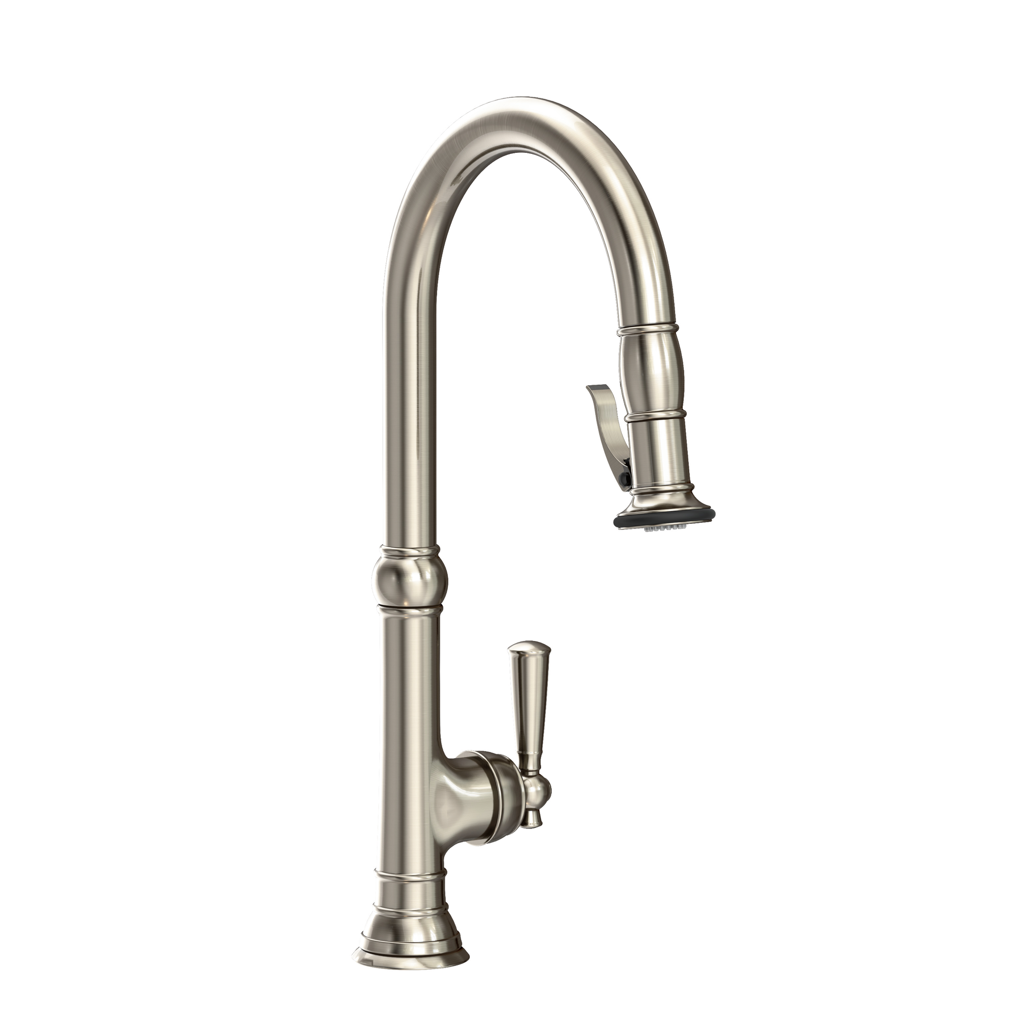 Newport Brass Jacobean Pull-Down Kitchen Faucet - Trigger Spray