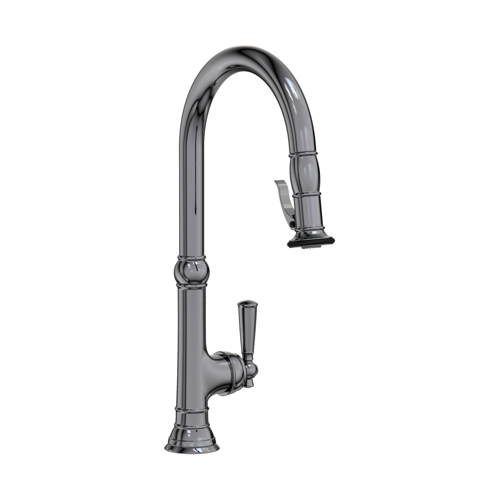 Newport Brass Jacobean Pull-Down Kitchen Faucet - Trigger Spray