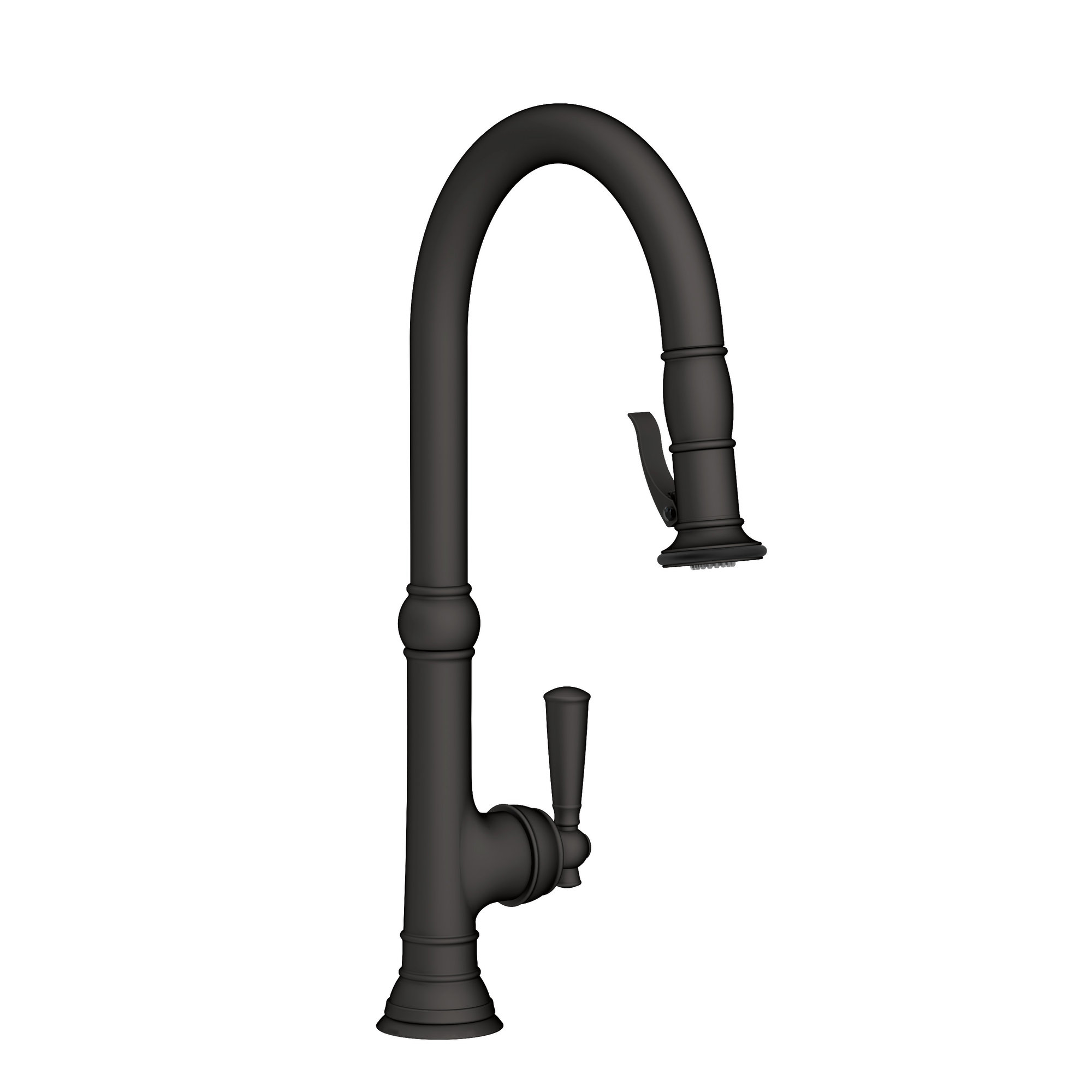 Newport Brass Jacobean Pull-Down Kitchen Faucet - Trigger Spray