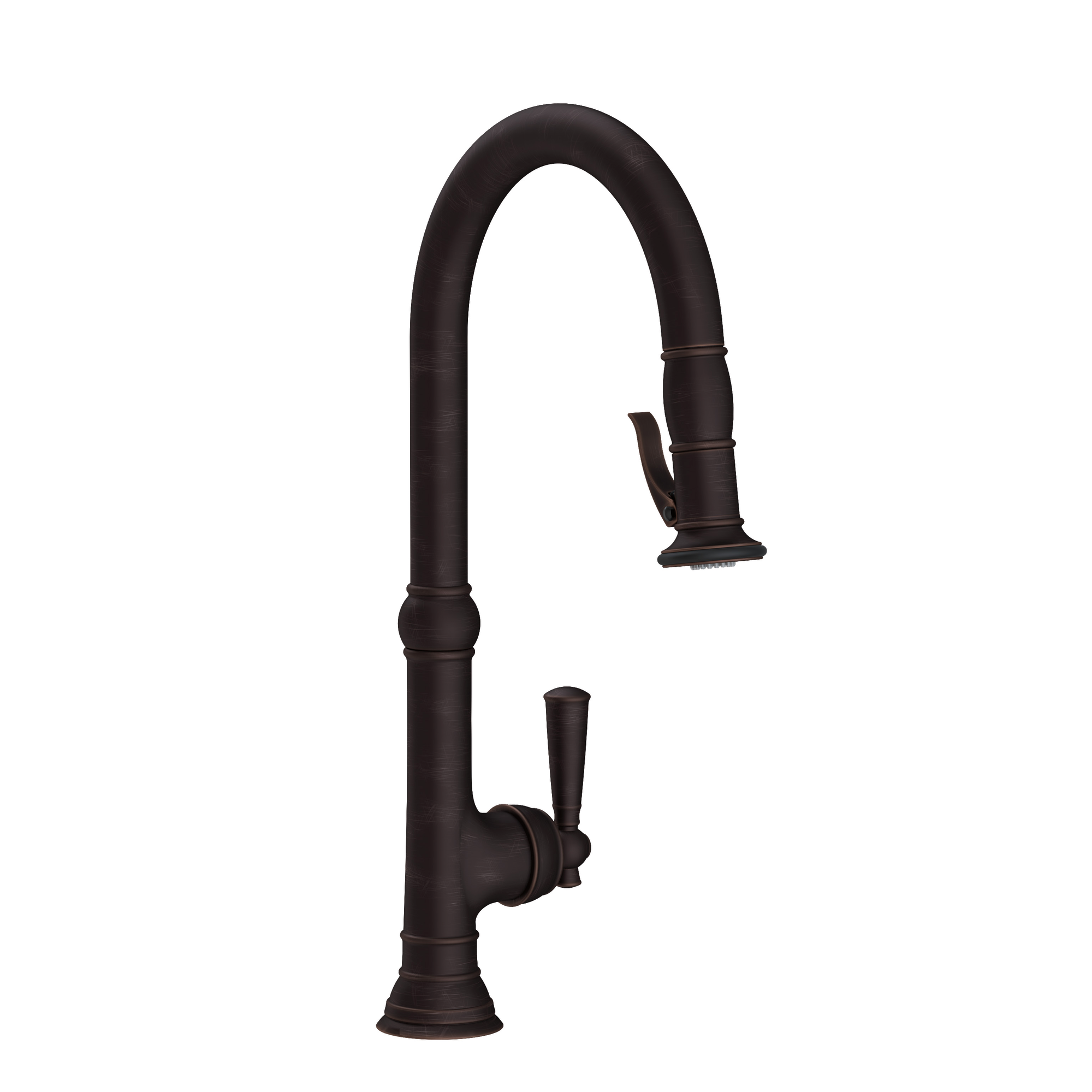 Newport Brass Jacobean Pull-Down Kitchen Faucet - Trigger Spray