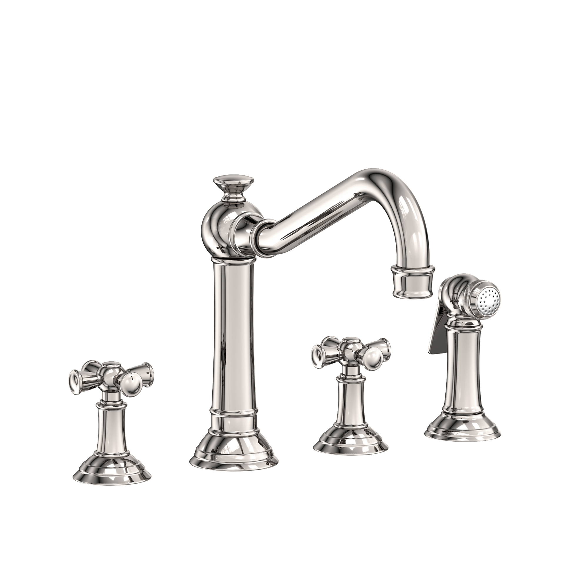 Newport Brass Jacobean Kitchen Faucet with Side Spray