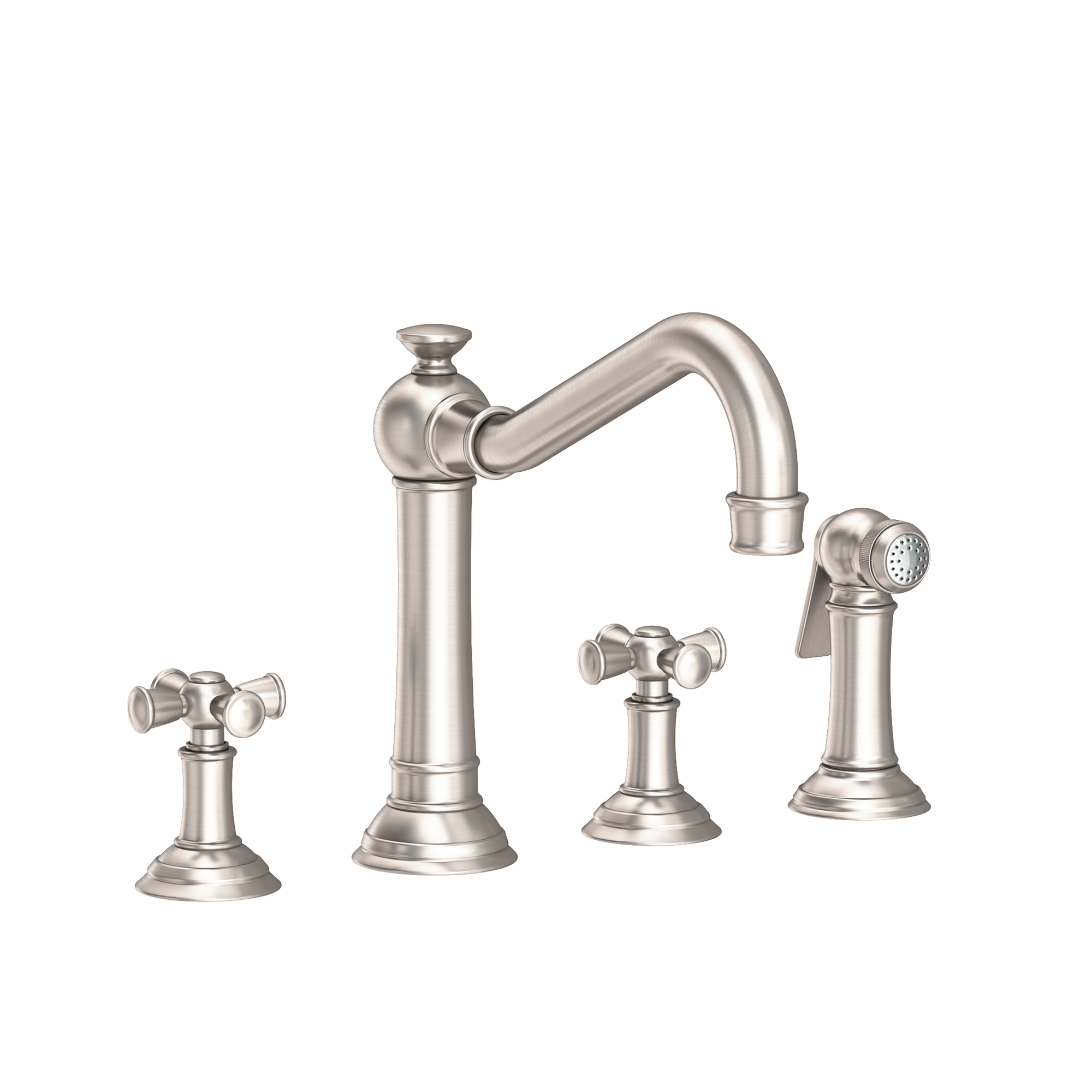 Newport Brass Jacobean Kitchen Faucet with Side Spray