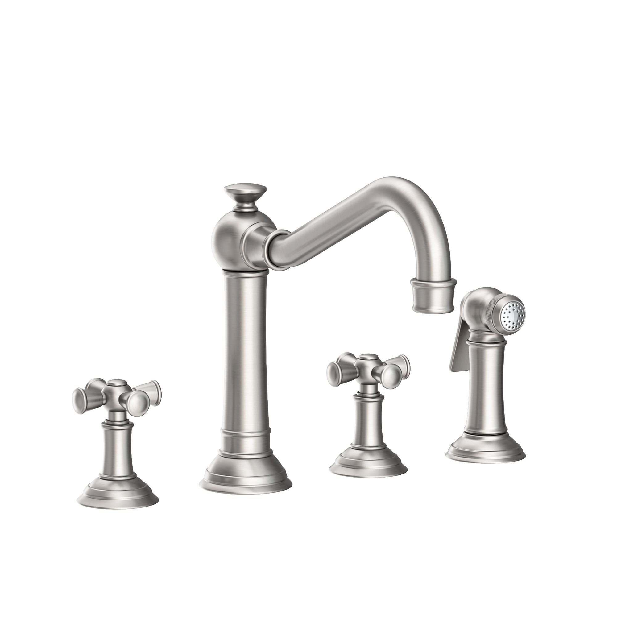 Newport Brass Jacobean Kitchen Faucet with Side Spray