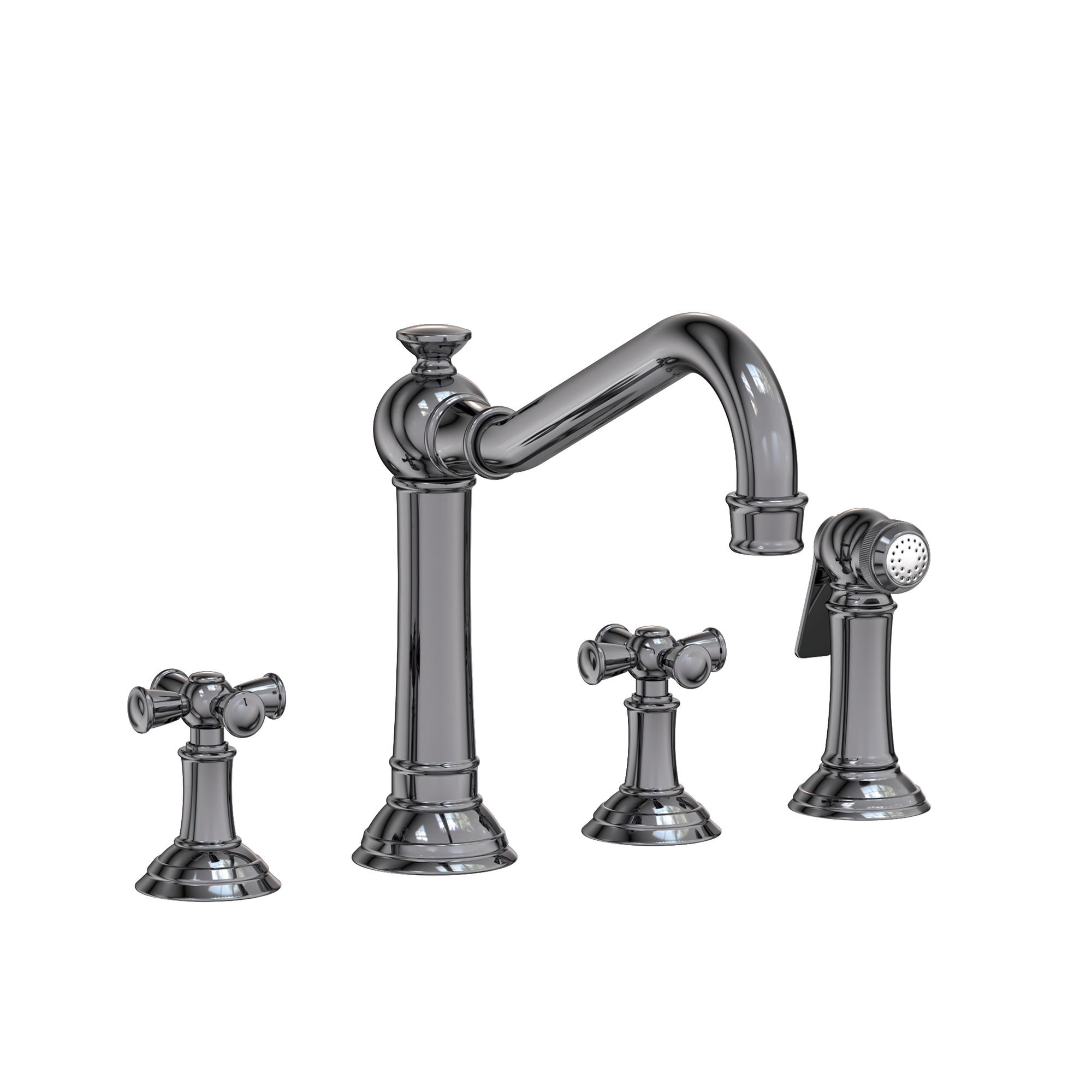 Newport Brass Jacobean Kitchen Faucet with Side Spray