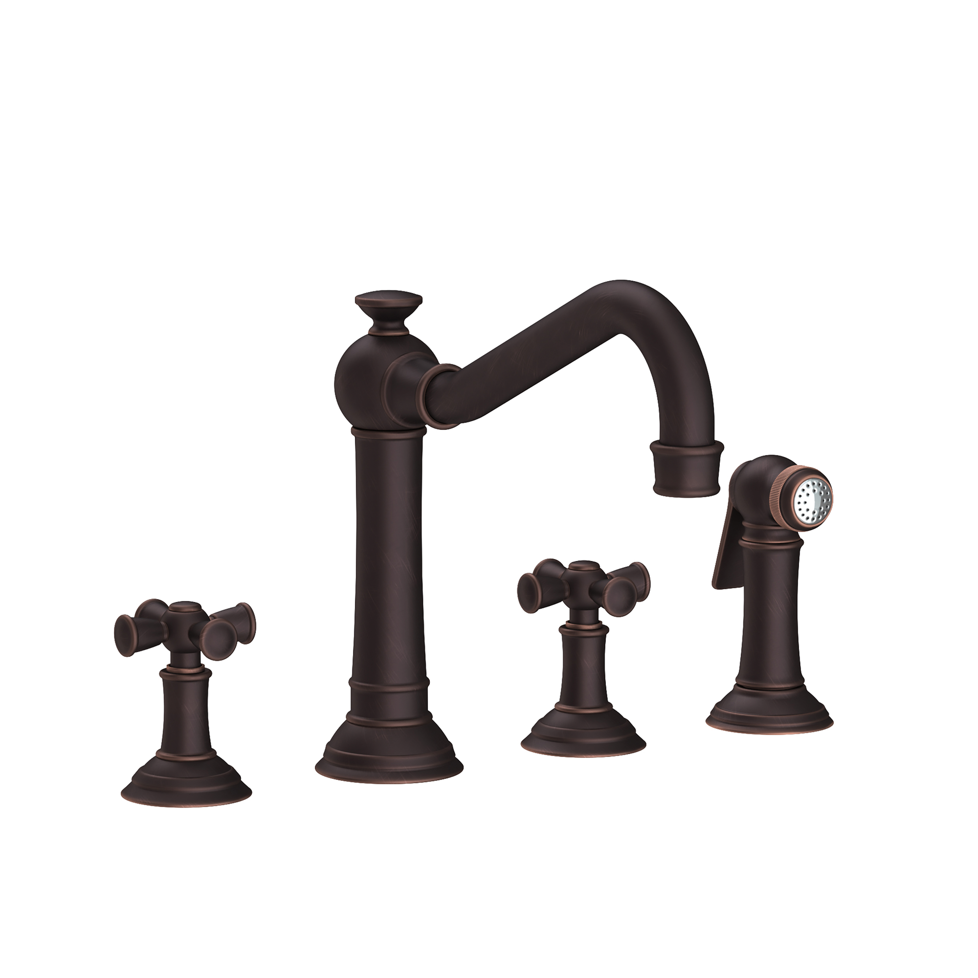 Newport Brass Jacobean Kitchen Faucet with Side Spray