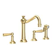 Newport Brass Jacobean Kitchen Faucet with Side Spray