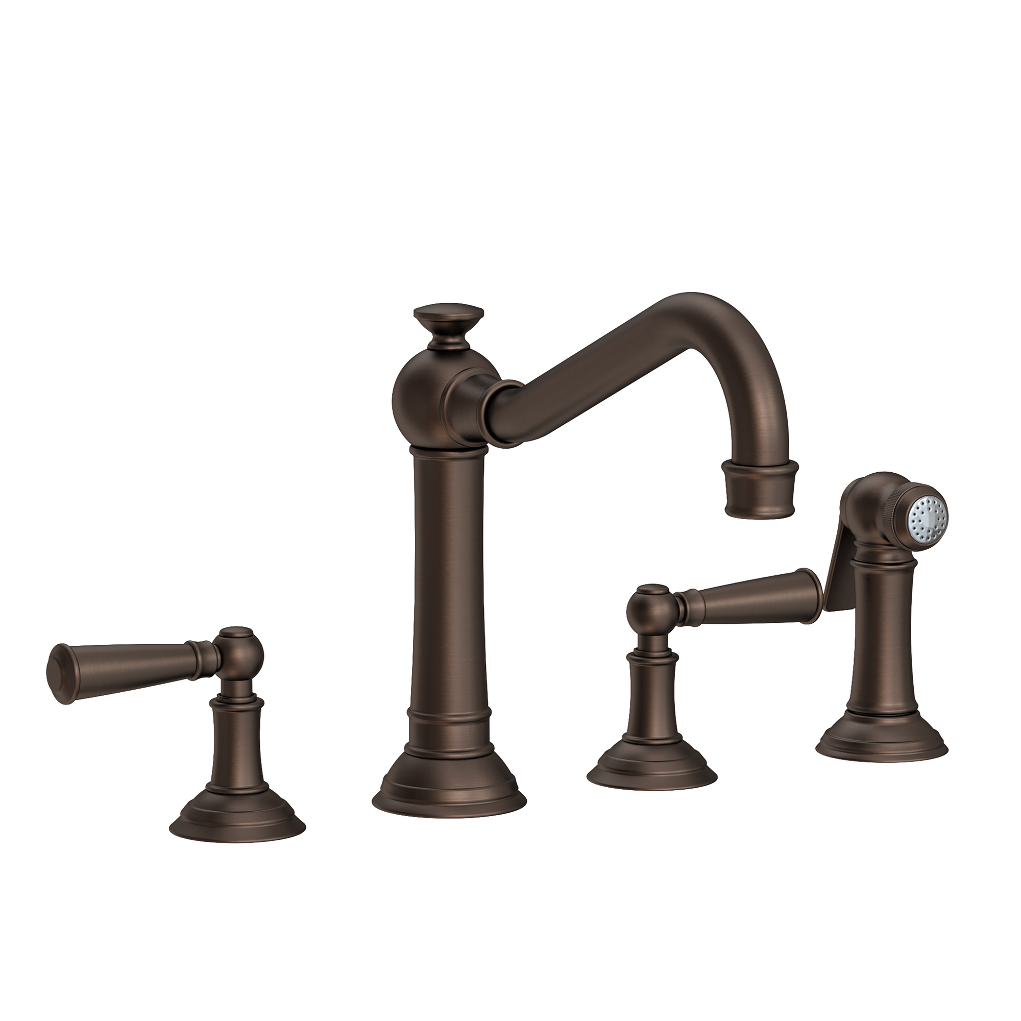 Newport Brass Jacobean Kitchen Faucet with Side Spray