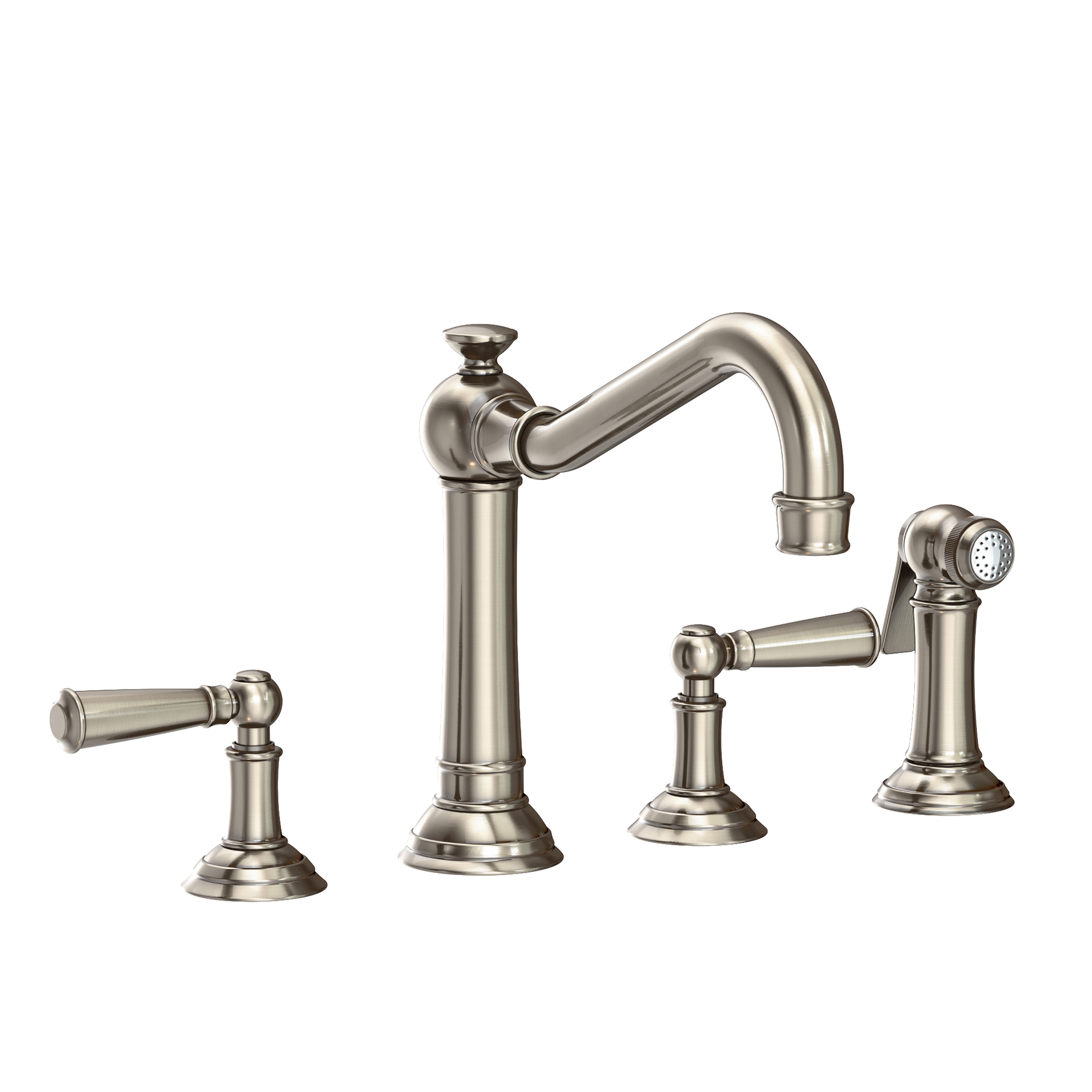 Newport Brass Jacobean Kitchen Faucet with Side Spray