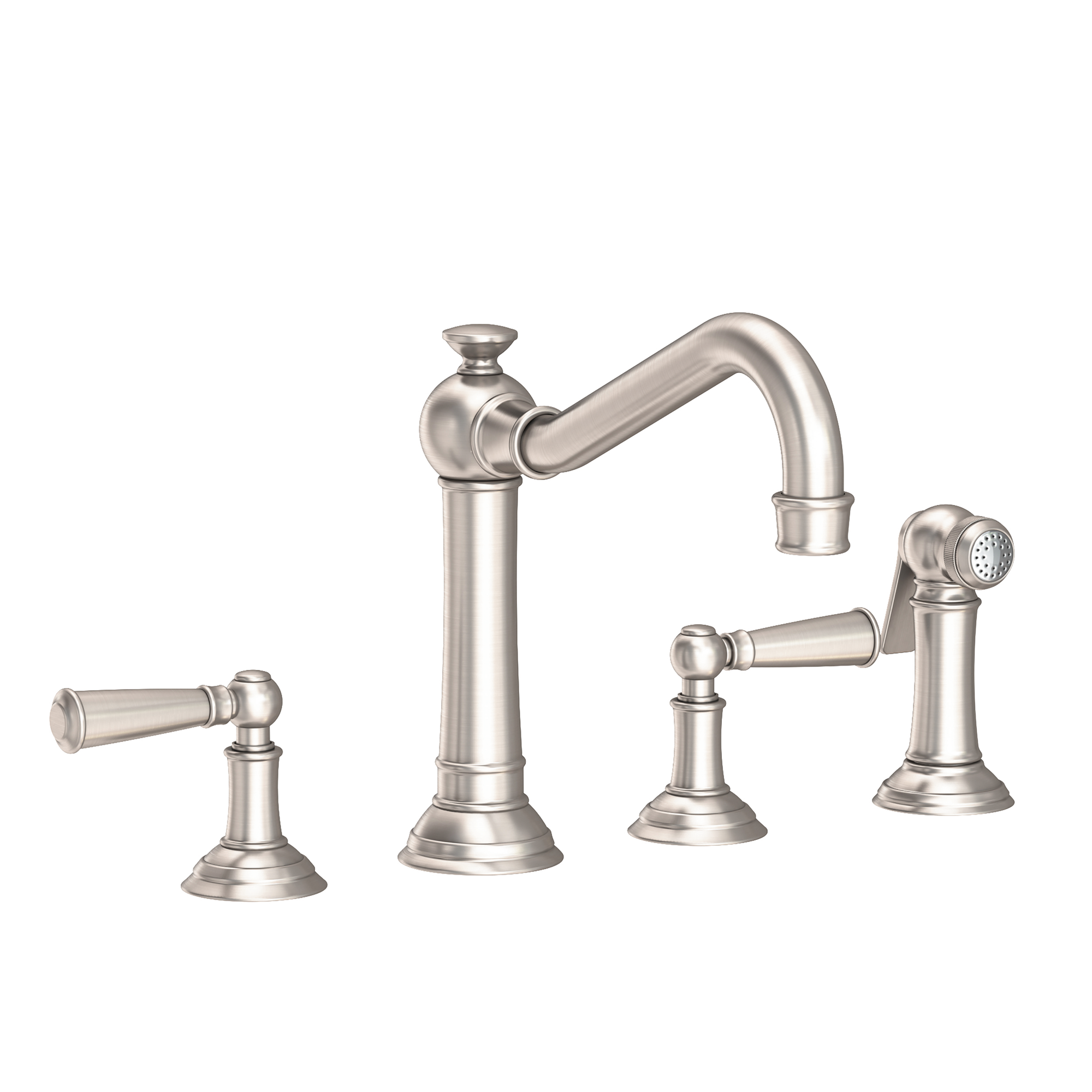 Newport Brass Jacobean Kitchen Faucet with Side Spray