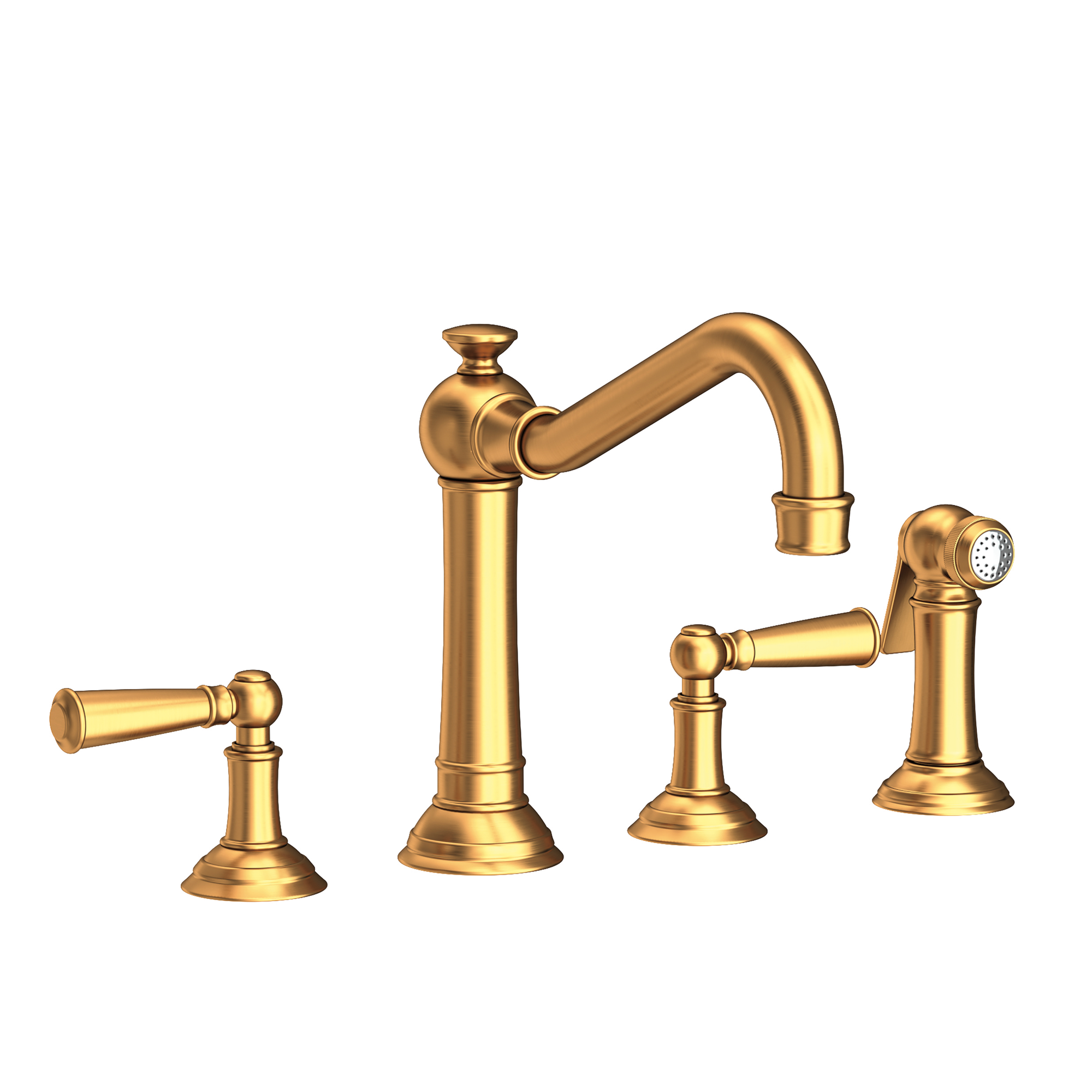Newport Brass Jacobean Kitchen Faucet with Side Spray