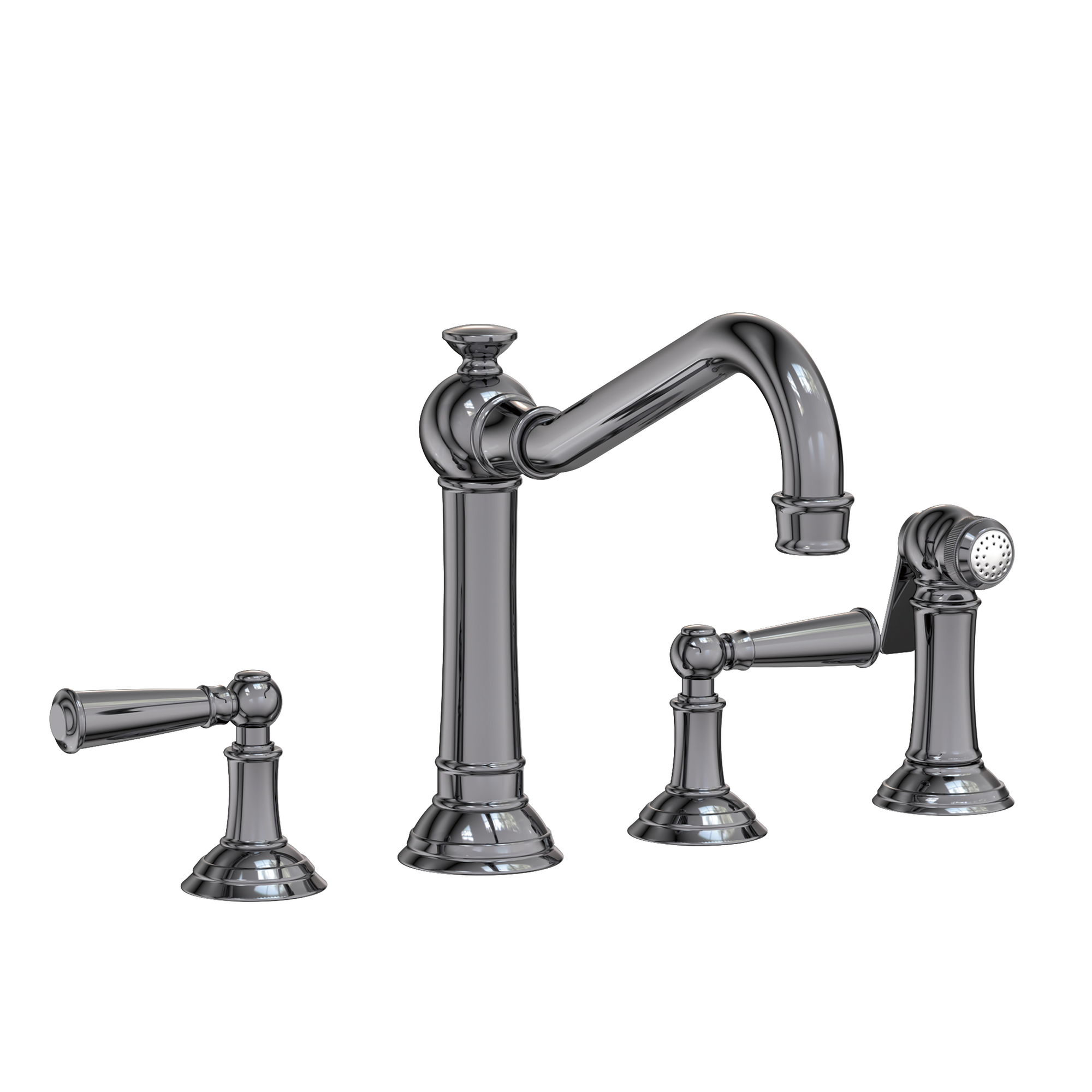 Newport Brass Jacobean Kitchen Faucet with Side Spray